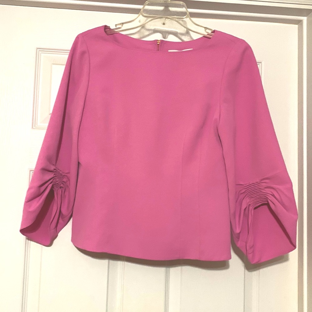 Pink dress top